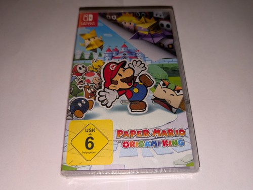 Paper mario origami - origami, king