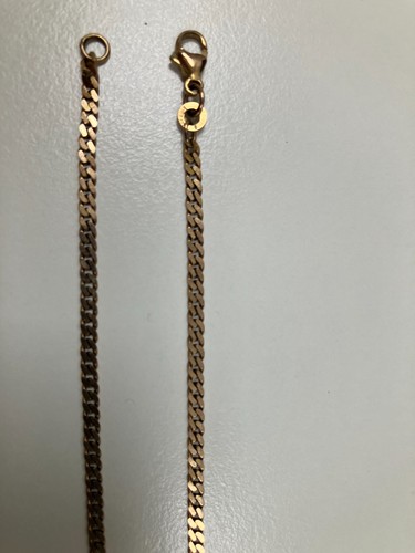 Herren panzerkette gold 333 - panzerkette,