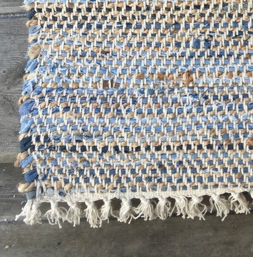 Teppich läufer leonardo jeans - teppich,