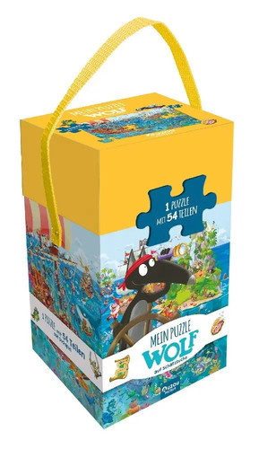 Mein puzzle wolf auf - -,