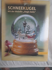 Schneekugel mit Spieluhr "Jingle Bells" nicht benutzt,mechanisches  Werk