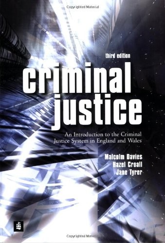 Criminal justice an - criminal, justice: