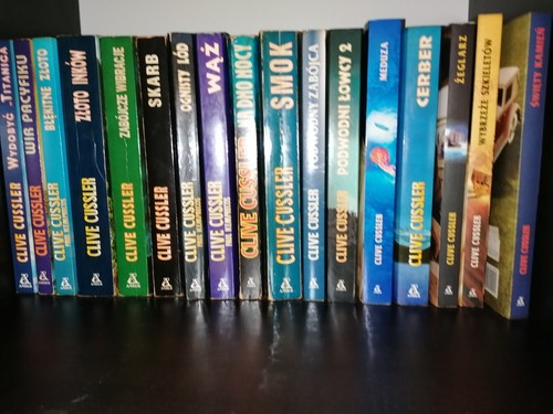 Polskie ksiazki clive cussler - polskie,