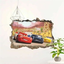 Wandtattoo Cars 3D Auto Disney