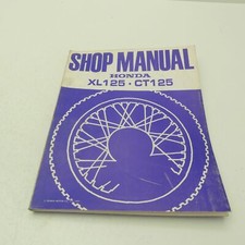 Original Honda XL CT 125 Werkstatthandbuch Reparaturanleitung manual C0689
