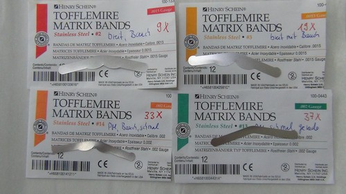 Tofflemire matrizenbänder - tofflemire,