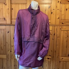 Vintage Schlupf Regenjacke