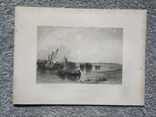 Chatham - antiker Druck - 1842