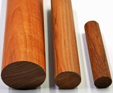 Profilleisten - Rundstab in Teak und Mahagoni