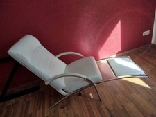 Interprofil IP Design Curve Leder Relaxsessel Weiß manuelle Funktion