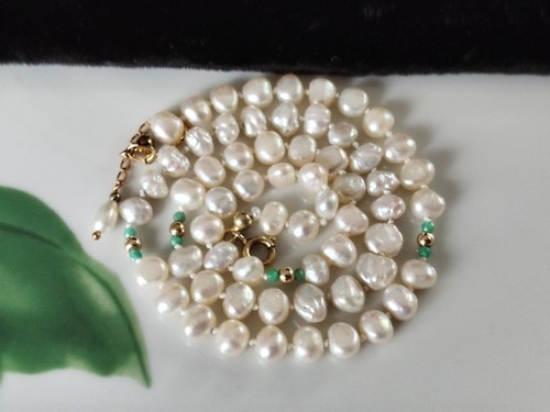 Kette collier mit - ,