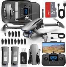 HHD N100 Pro Mini Drohne 4K GPS Kamera 5G WiFi FPV 40 Minuten Flugzeit Faltbar