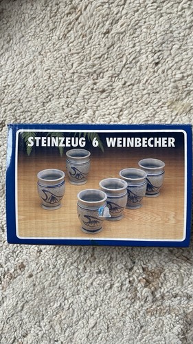 Weinbecher aus steinzeug - weinbecher,