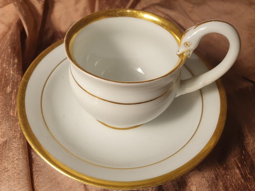 Meissen mocca tasse mit - mocca,