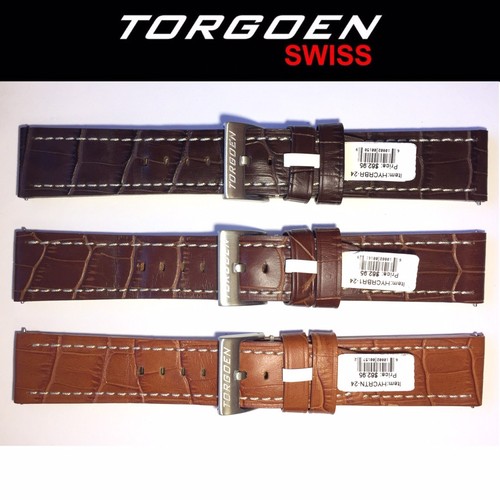 New torgoen 24mm crocodile - new,