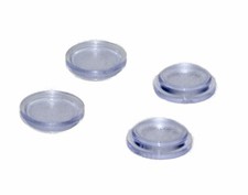 Lampenglas 4 Stück geprägt Ø14/11 mm für Loks Spur-G Garteneisenbahn Ersatzteil