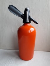 60er-70er Sodasyphon KAYSER Orange Soda Siphon Top Vintage
