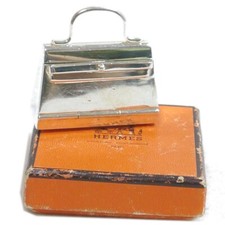 Authentische HERMES Pillendose Kelly Vintage Sterlingsilber #7964