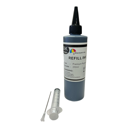 Pigment black refill ink - pigment, for