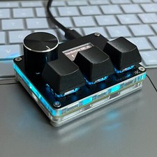 O3C SayoDevice OSU Tastatur Hall Effekt Schalter Regler Bildschirm Schnellauslöser - UK