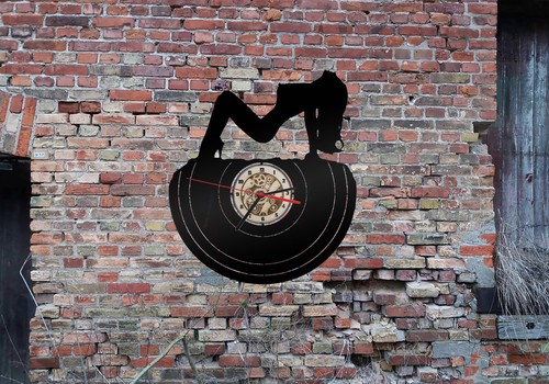 Wanduhr uhr table dance girls - wanduhr,