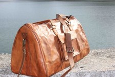 Vintage Tasche Leder Reise
