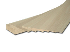 Balsabrett 1000x100x1mm