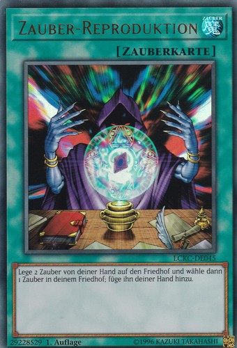Yugioh zauber reproduktion - yugioh, zauber-reproduktion