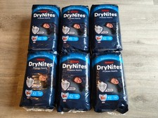 6 x Huggies DryNites Pyjama Pants [ Alter: 4-7 J / 17-30 kg ]  NEU + OVP
