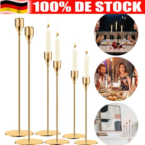 Kerzenständer 6er set kupfer - 6er,