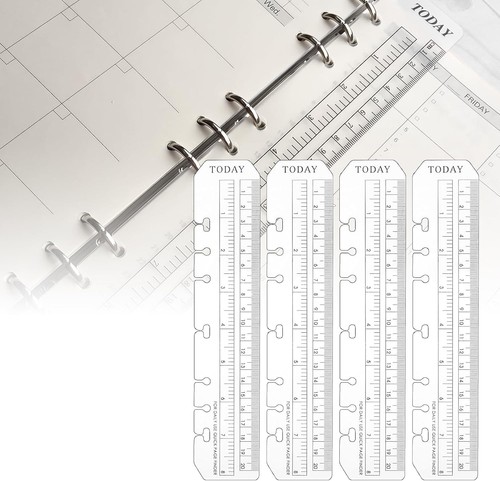 Lesezeichen lineal pvc - lineal, 4