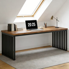 Schreibtisch 180cm holzplatte - schreibtisch,