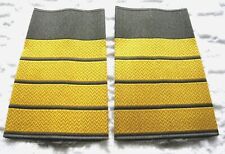 KLETT Dienstgradabzeichen Marine Kapitän zur See gold/oliv Aufschiebeschlaufen