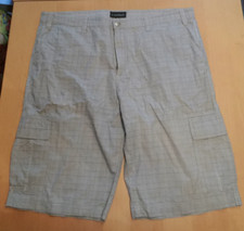 Herren kurze Hose - C. Comberti - Gr. 29 grau kariert Cargo Bermuda Sommer gut