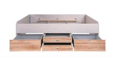 Schubkastenbett (inkl. Lattenrost und Matratze) 