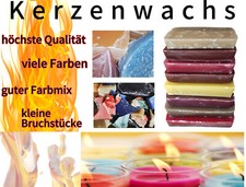 Wachsreste Kerzenbruch