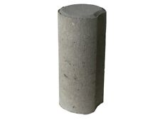 Beton Palisade Rund Grau gekehlt 25 cm x10 cm x 10 cm - 200 Stück