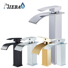 Waschtischarmatur Wasserfall Wasserhahn Bad Waschbecken Einhand Mischbatterie