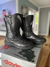 Daytona Road Star Gore-Tex extra weit Gr. 43 Motorrad Stiefel wasserdicht