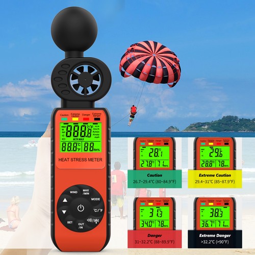 Anemometer wbgt heat stress - &,