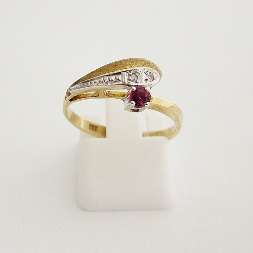Ring gelbgold 333er 8 kt - gelbgold, /