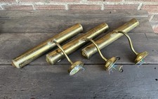 3 Vintage Messing Schwanenhals