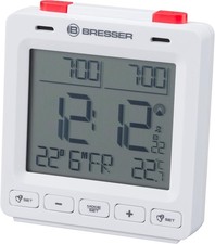 Bresser MyTime Duo LCD Wecker m. Temperatur & Hygroanzeige - Easy II (670)