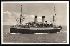 Ansichtskarte Passagierschiff