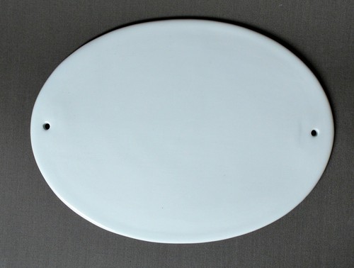 Ovales schild 24cm - ovales, mit