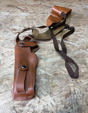 Schulterholster Leder braun ME Solingen