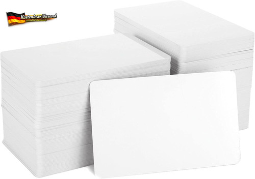 Blanko pvc karten - 200, stück