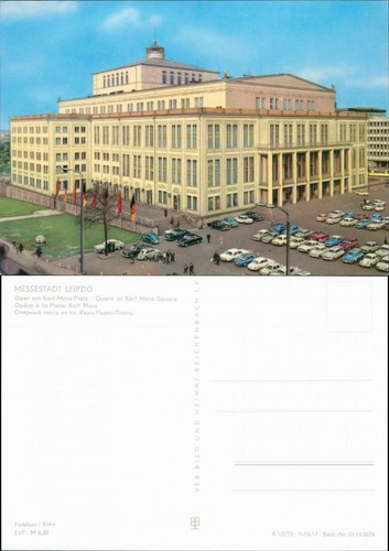 Ansichtskarte leipzig - ansichtskarte,