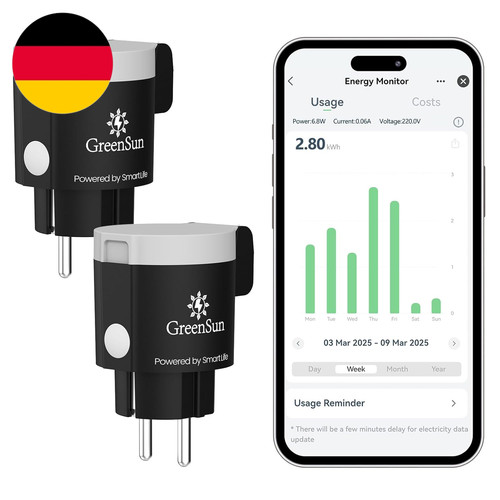Greensun wlan steckdose - wlan,