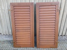 1 Paar Fensterladen - Holz -
